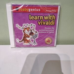 NWT Baby Genius Classical Series Learn with Vivaldi Music Educational CD